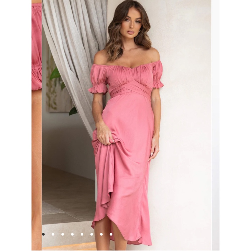 Petal & Pup ORALIE DRESS - DUSTY PINK